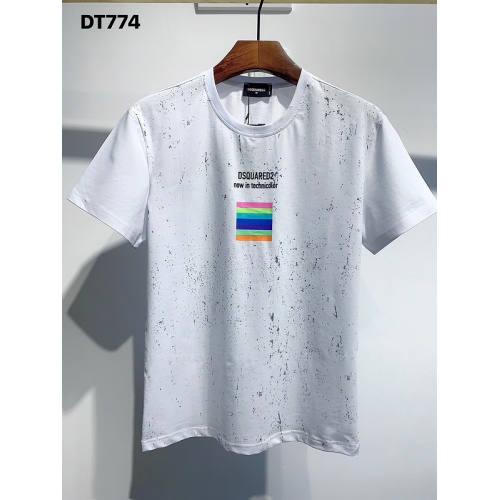 Dsquared T-Shirts Short Sleeved For Men #810852 $26.00 USD, Wholesale Replica Dsquared T-Shirts