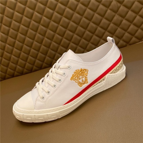 Replica Versace Casual Shoes For Men #810926 $76.00 USD for Wholesale