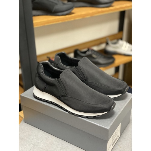 Replica Prada Casual Shoes For Men #811029 $80.00 USD for Wholesale