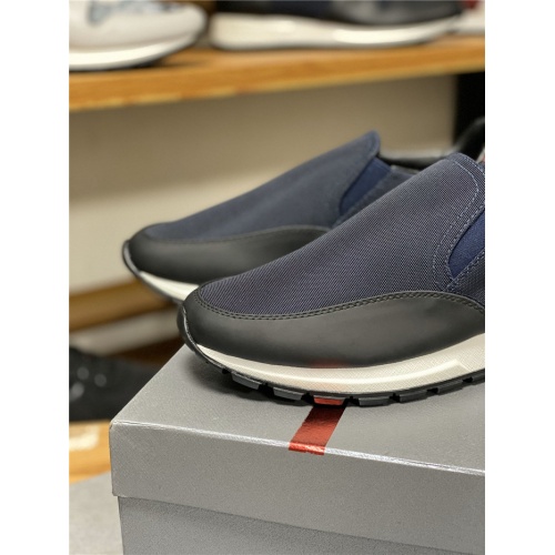 Replica Prada Casual Shoes For Men #811030 $82.00 USD for Wholesale