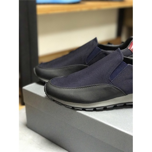 Replica Prada Casual Shoes For Men #811035 $82.00 USD for Wholesale