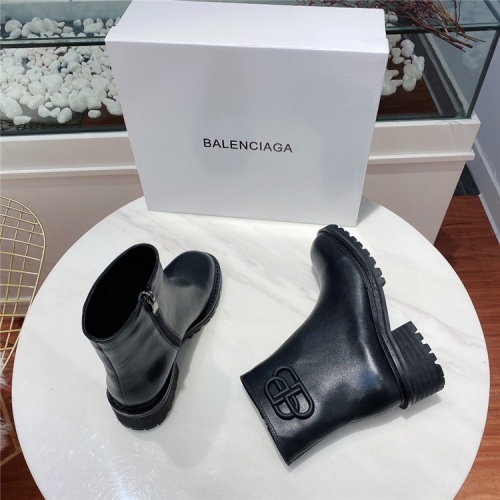Replica Balenciaga Boots For Women #811037 $100.00 USD for Wholesale