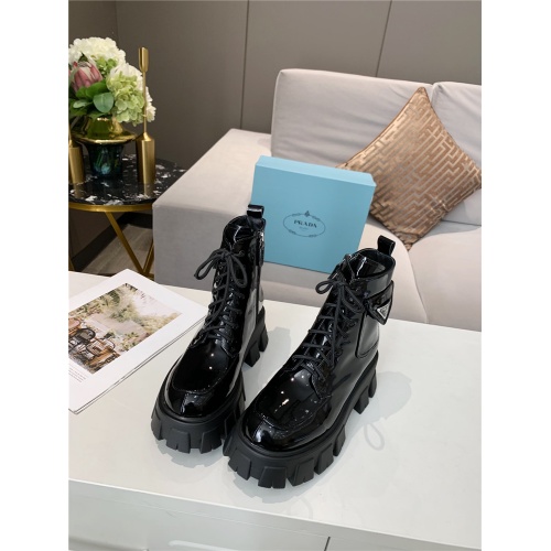Replica Prada Boots For Women #811048 $115.00 USD for Wholesale
