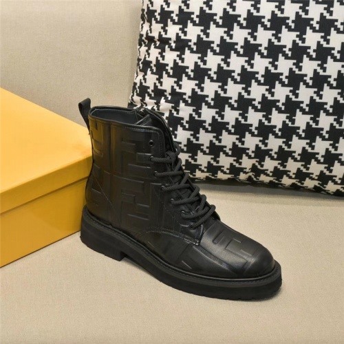 Replica Fendi Boots For Women #811061 $112.00 USD for Wholesale