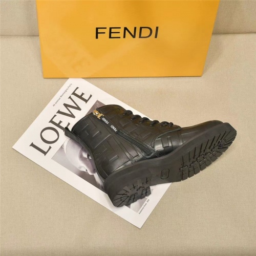 Replica Fendi Boots For Women #811061 $112.00 USD for Wholesale