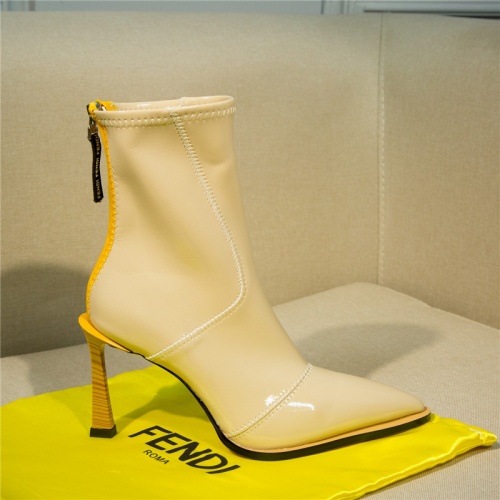 Replica Fendi Boots For Women #811079 $112.00 USD for Wholesale