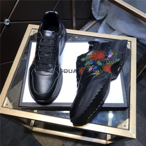 Replica Dsquared2 Casual Shoes For Men #811120 $105.00 USD for Wholesale