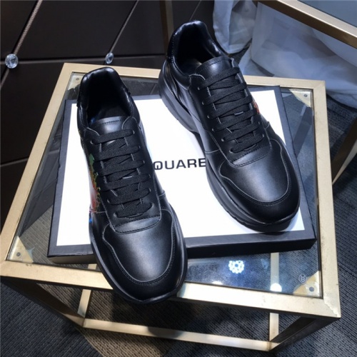 Replica Dsquared2 Casual Shoes For Men #811120 $105.00 USD for Wholesale