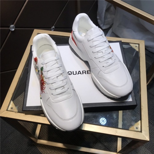 Replica Dsquared2 Casual Shoes For Men #811121 $105.00 USD for Wholesale