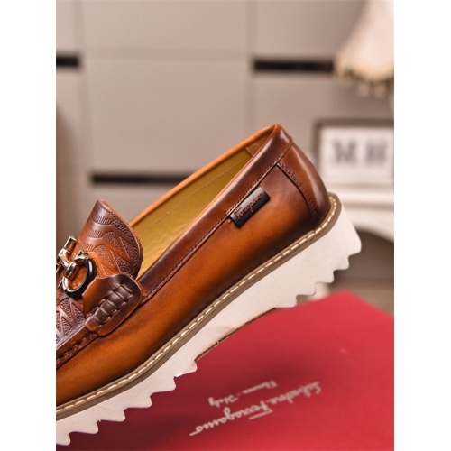 Replica Salvatore Ferragamo Casual Shoes For Men #811125 $80.00 USD for Wholesale
