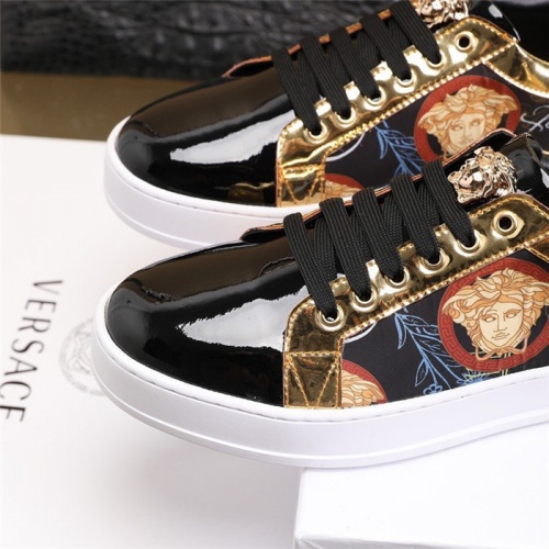 Replica Versace Casual Shoes For Men #811126 $72.00 USD for Wholesale