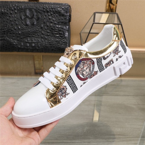 Replica Versace Casual Shoes For Men #811127 $72.00 USD for Wholesale