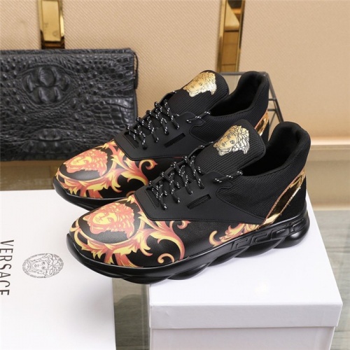 Replica Versace Casual Shoes For Men #811135 $80.00 USD for Wholesale