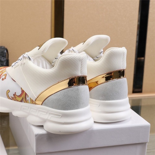 Replica Versace Casual Shoes For Men #811136 $80.00 USD for Wholesale
