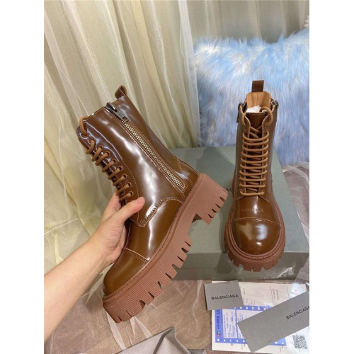 Replica Balenciaga Boots For Women #811316 $122.00 USD for Wholesale