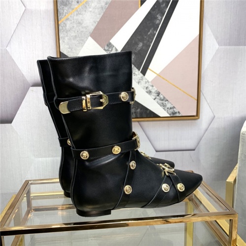 Replica Versace Boots For Women #811319 $125.00 USD for Wholesale