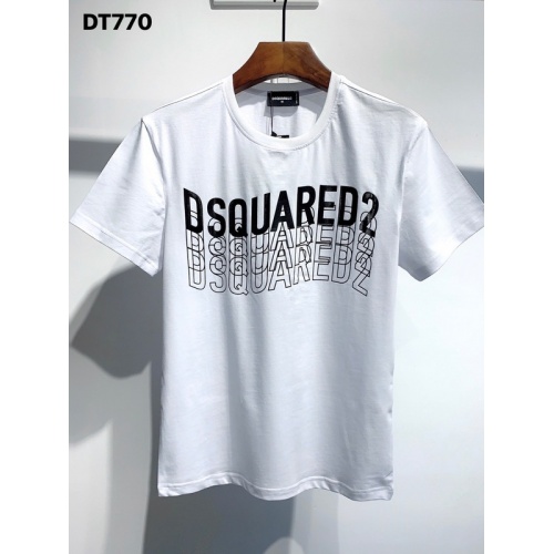 Dsquared T-Shirts Short Sleeved For Men #811329 $26.00 USD, Wholesale Replica Dsquared T-Shirts
