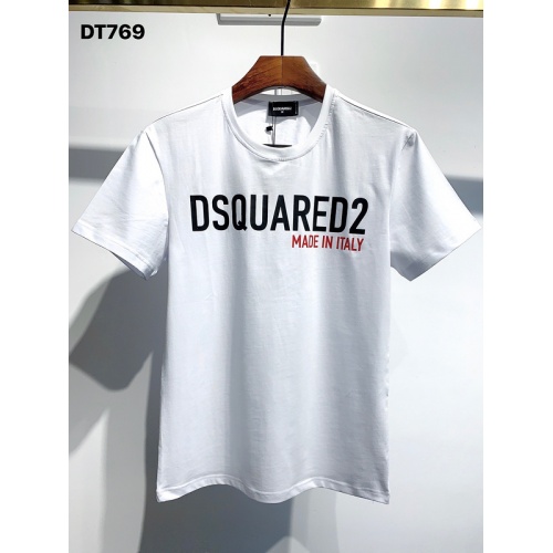 Dsquared T-Shirts Short Sleeved For Men #811330 $26.00 USD, Wholesale Replica Dsquared T-Shirts