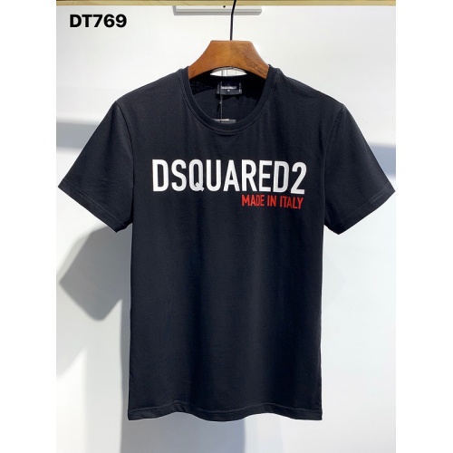 Dsquared T-Shirts Short Sleeved For Men #811331 $26.00 USD, Wholesale Replica Dsquared T-Shirts