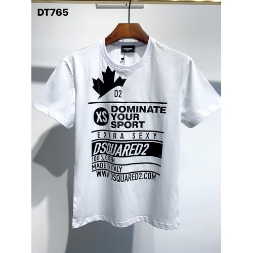 Dsquared T-Shirts Short Sleeved For Men #811334 $26.00 USD, Wholesale Replica Dsquared T-Shirts
