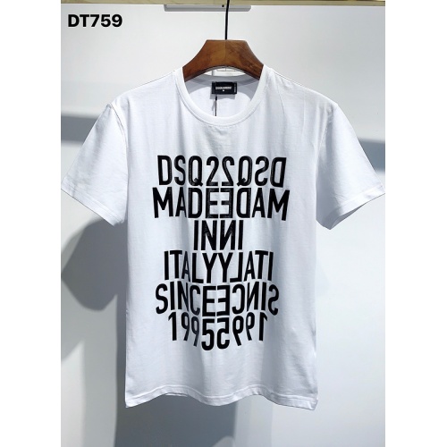 Dsquared T-Shirts Short Sleeved For Men #811341 $26.00 USD, Wholesale Replica Dsquared T-Shirts