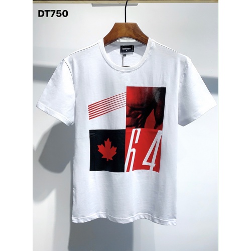 Dsquared T-Shirts Short Sleeved For Men #811343 $26.00 USD, Wholesale Replica Dsquared T-Shirts