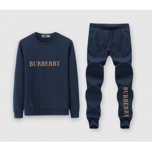 Burberry Tracksuits Long Sleeved For Men #811355 $72.00 USD, Wholesale Replica Burberry Tracksuits
