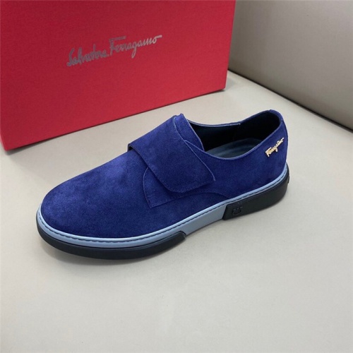 Replica Salvatore Ferragamo Casual Shoes For Men #811446 $80.00 USD for Wholesale