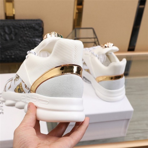 Replica Versace Casual Shoes For Men #811473 $80.00 USD for Wholesale