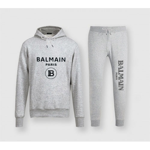 Balmain Tracksuits Long Sleeved For Men #811562 $82.00 USD, Wholesale Replica Balmain Tracksuits