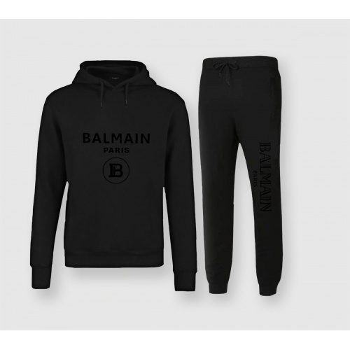 Balmain Tracksuits Long Sleeved For Men #811563 $82.00 USD, Wholesale Replica Balmain Tracksuits