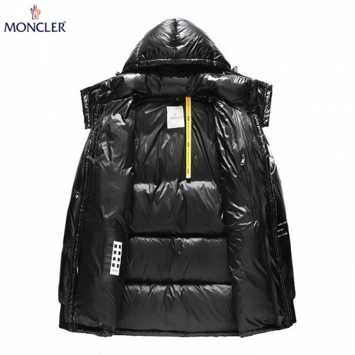 Replica Moncler Down Feather Coat Long Sleeved For Men #811644 $162.00 USD for Wholesale