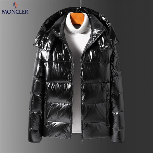 Moncler Down Feather Coat Long Sleeved For Men #811645 $155.00 USD, Wholesale Replica Moncler Down Feather Coat