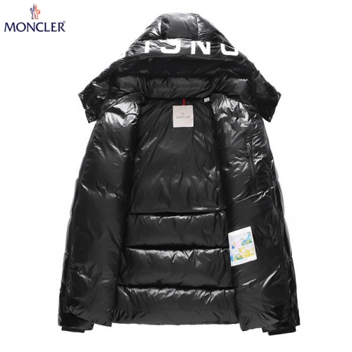 Replica Moncler Down Feather Coat Long Sleeved For Men #811645 $155.00 USD for Wholesale
