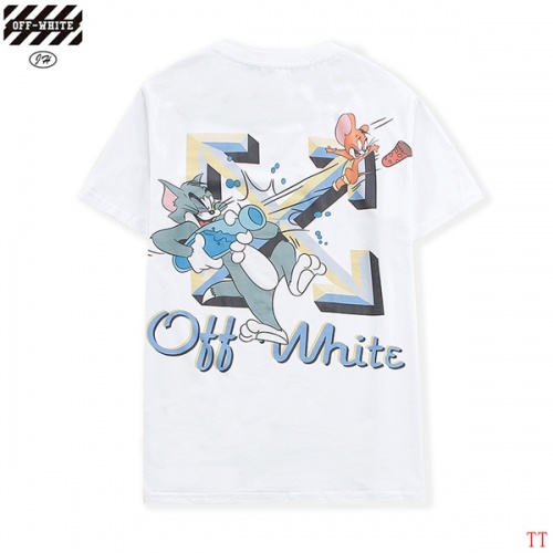 Off-White T-Shirts Short Sleeved For Men #811660 $29.00 USD, Wholesale Replica Off-White T-Shirts