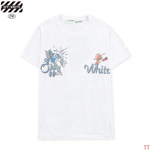 Replica Off-White T-Shirts Short Sleeved For Men #811660 $29.00 USD for Wholesale