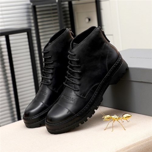 Replica Balenciaga Boots For Men #811693 $85.00 USD for Wholesale