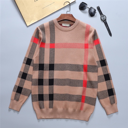 Burberry Sweaters Long Sleeved For Men #811763 $45.00 USD, Wholesale Replica Burberry Sweaters