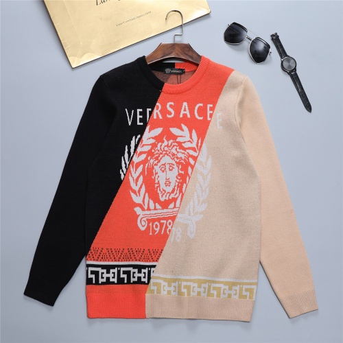 Versace Sweaters Long Sleeved For Men #811765 $45.00 USD, Wholesale Replica Versace Sweaters