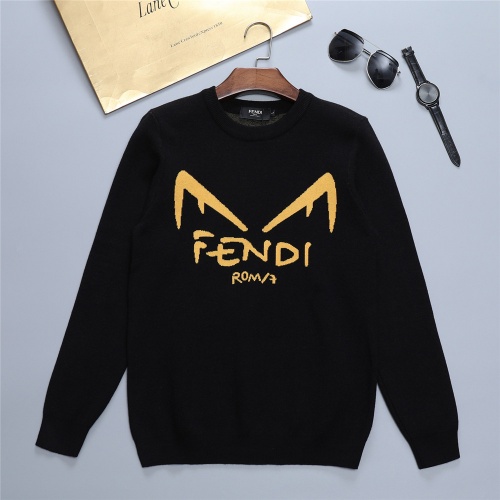 Fendi Sweaters Long Sleeved For Men #811766 $45.00 USD, Wholesale Replica Fendi Sweaters