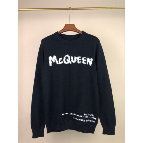 Alexander McQueen Sweater Long Sleeved For Men #811776 $45.00 USD, Wholesale Replica Alexander McQueen Sweater