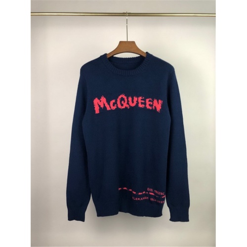 Alexander McQueen Sweater Long Sleeved For Men #811777 $45.00 USD, Wholesale Replica Alexander McQueen Sweater