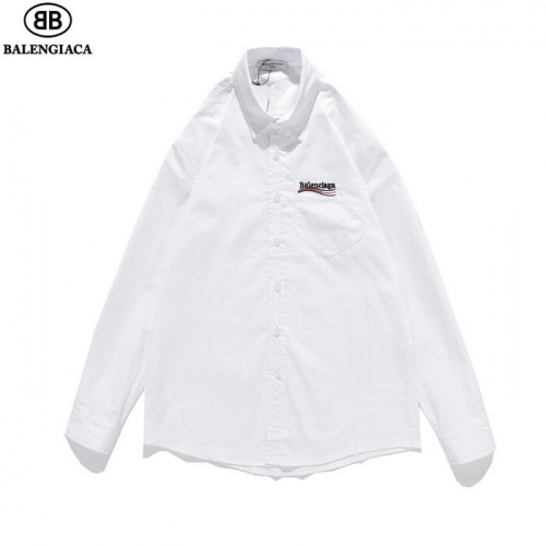 Balenciaga Shirts Long Sleeved For Men #811796 $41.00 USD, Wholesale Replica Balenciaga Shirts