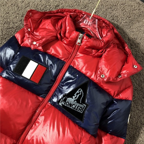 Replica Moncler Down Feather Coat Long Sleeved For Men #811867 $195.00 USD for Wholesale