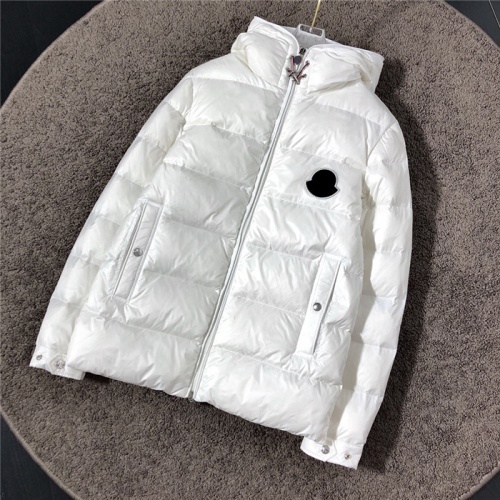 Moncler Down Feather Coat Long Sleeved For Men #811868 $172.00 USD, Wholesale Replica Moncler Down Feather Coat
