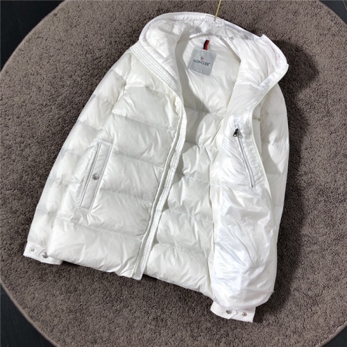 Replica Moncler Down Feather Coat Long Sleeved For Men #811868 $172.00 USD for Wholesale