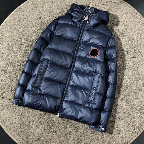 Moncler Down Feather Coat Long Sleeved For Men #811870 $172.00 USD, Wholesale Replica Moncler Down Feather Coat