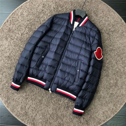 Moncler Down Feather Coat Long Sleeved For Men #811875 $150.00 USD, Wholesale Replica Moncler Down Feather Coat