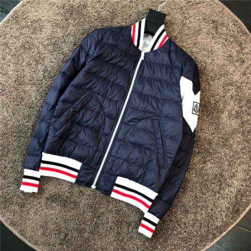 Moncler Down Feather Coat Long Sleeved For Men #811878 $150.00 USD, Wholesale Replica Moncler Down Feather Coat