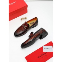 $80.00 USD Salvatore Ferragamo Leather Shoes For Men #808604